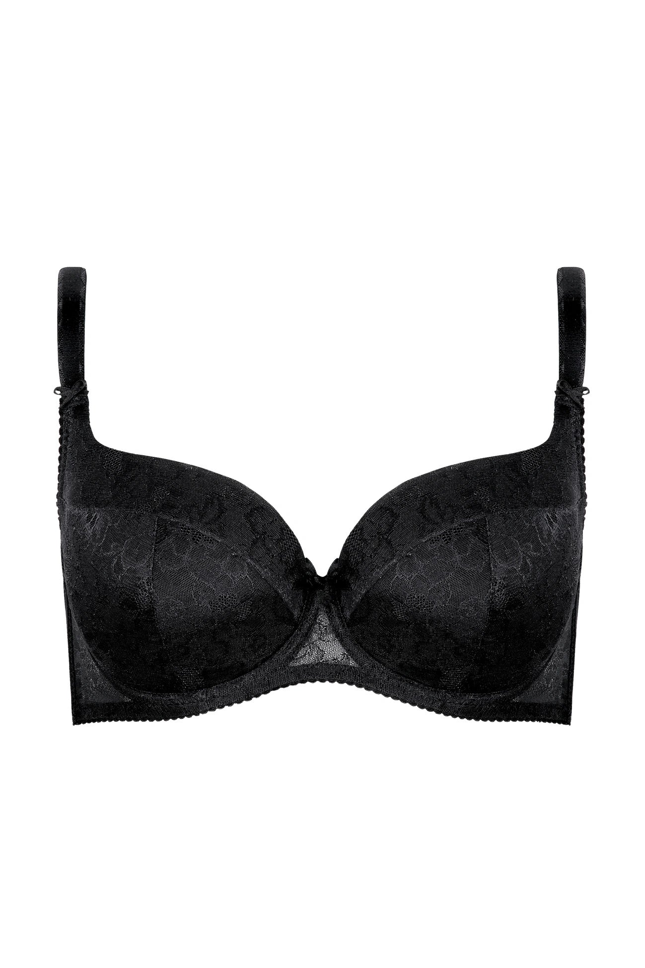 Уплотненный бюстгальтер Elise черный (Скидочная группа В) | Gorteks | MySalvio
