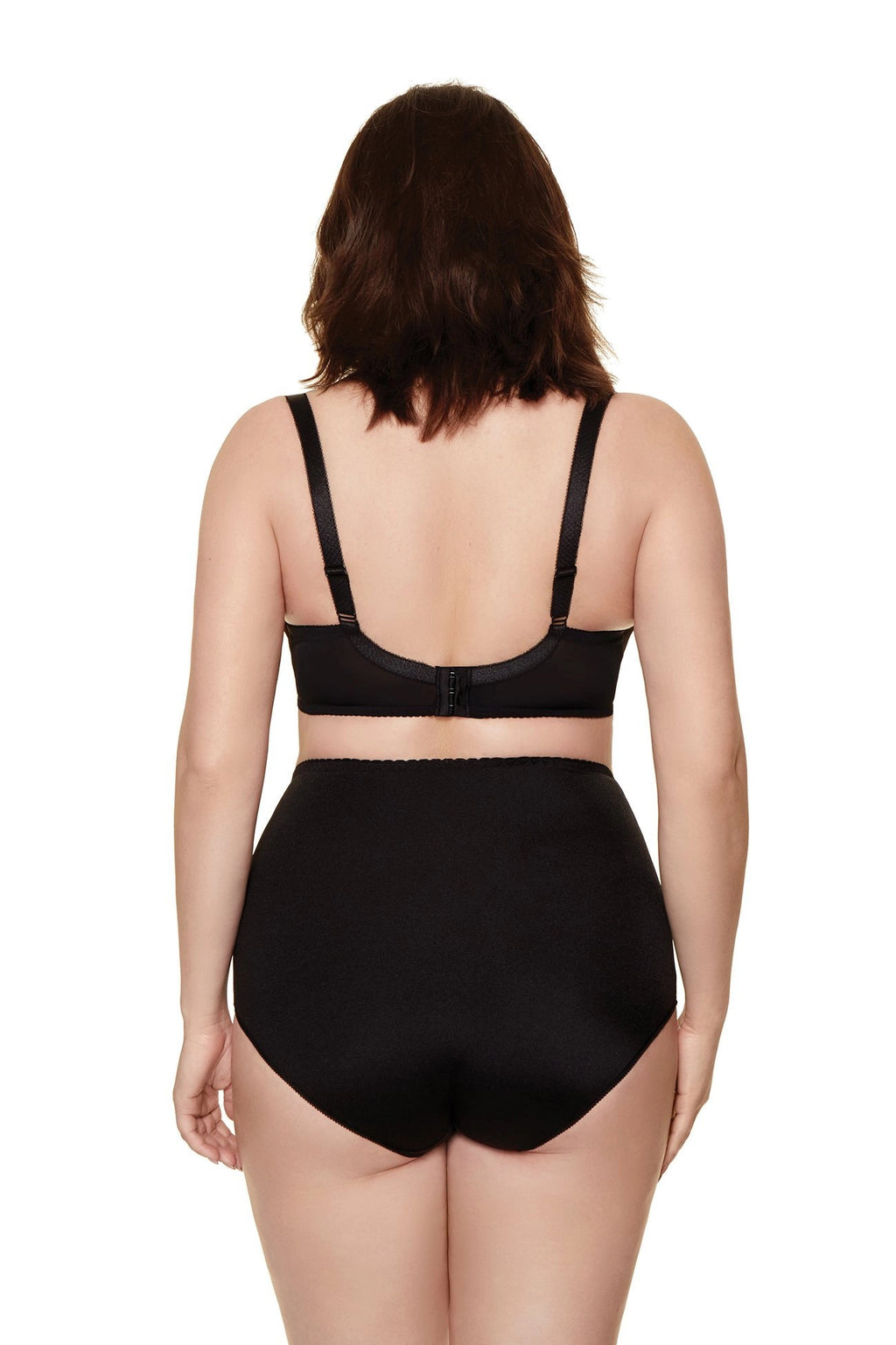 Onyx black soft bra with embroidery (Discount Group B) | Gorteks | MySalvio
