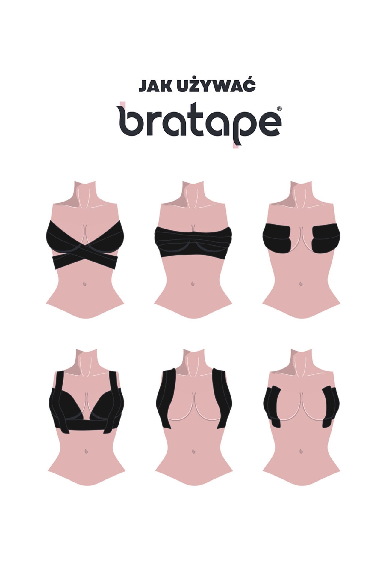 Krūtų modeliavimo juosta BRA TAPE smėlio spalvos (Nuolaidų grupė B) | Gorteks | MySalvio