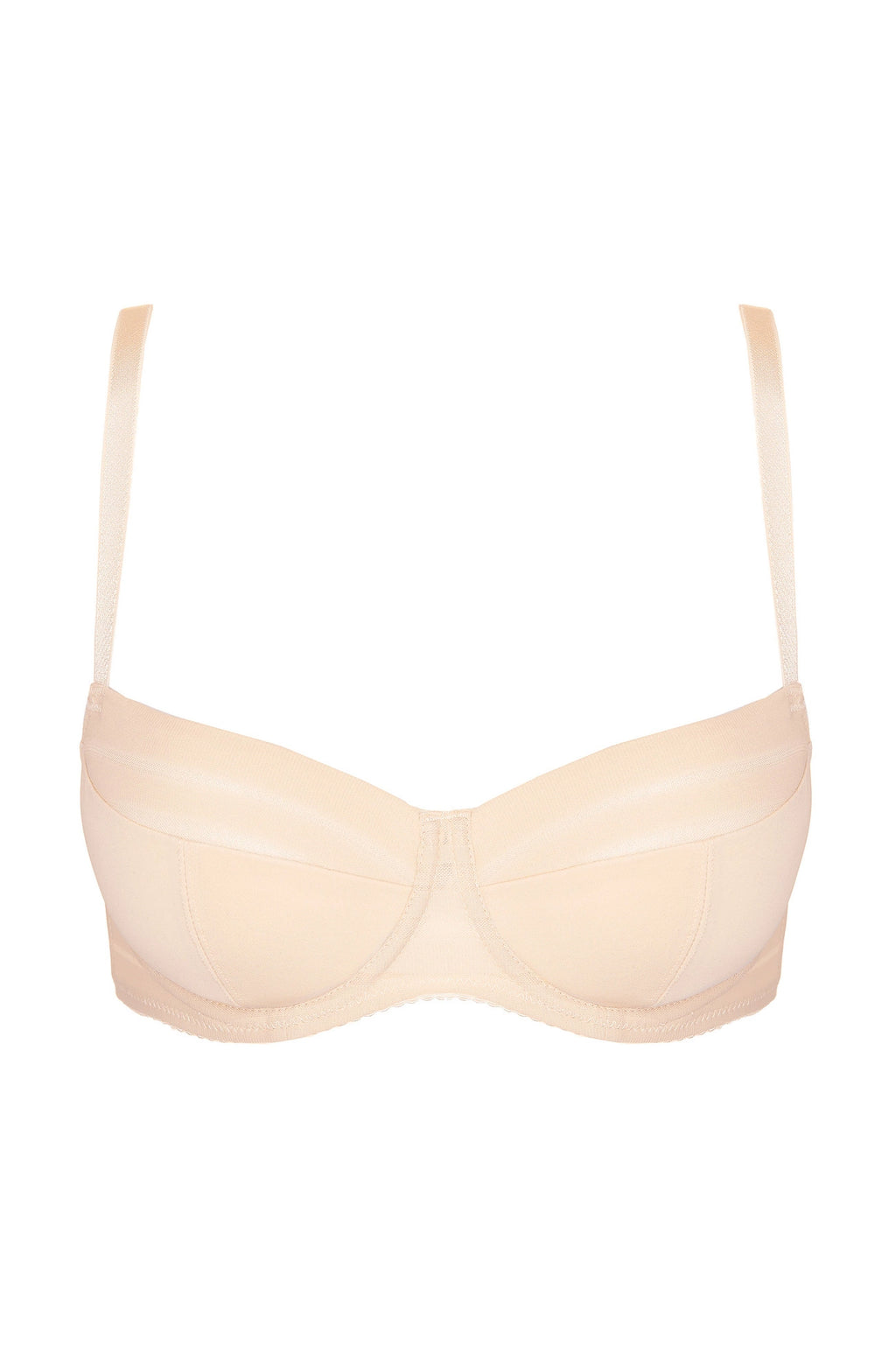 Luna padded striped bra beige (Discount Group A) | Gorteks | MySalvio