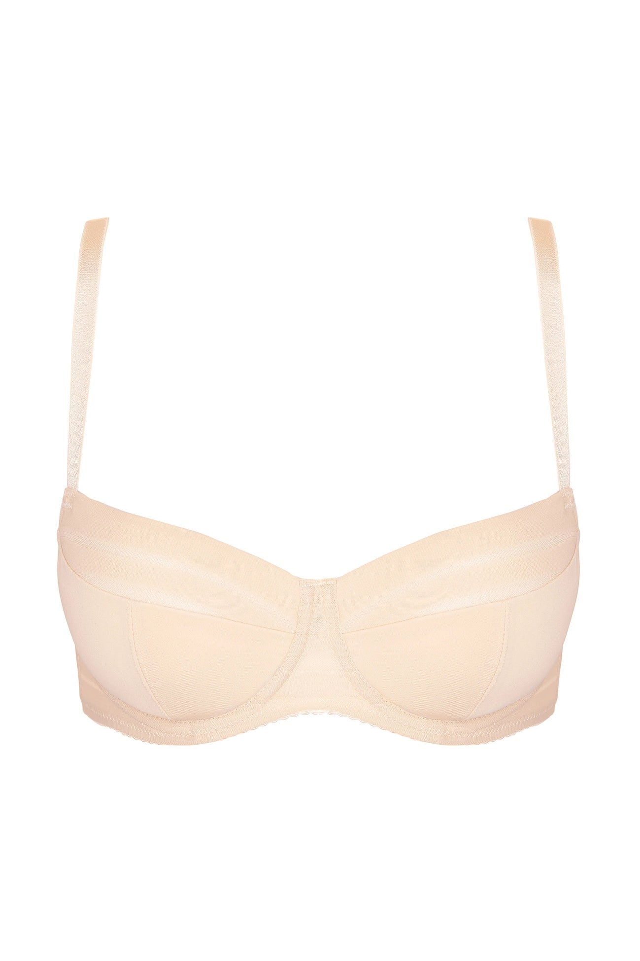 Luna padded striped bra beige (Discount Group A) | Gorteks | MySalvio