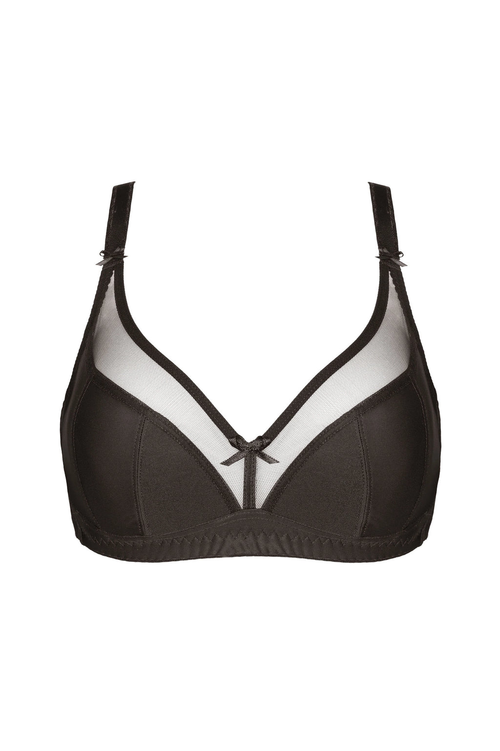 Zara soft bra without underwire black (Discount Group A) | Gorteks | MySalvio