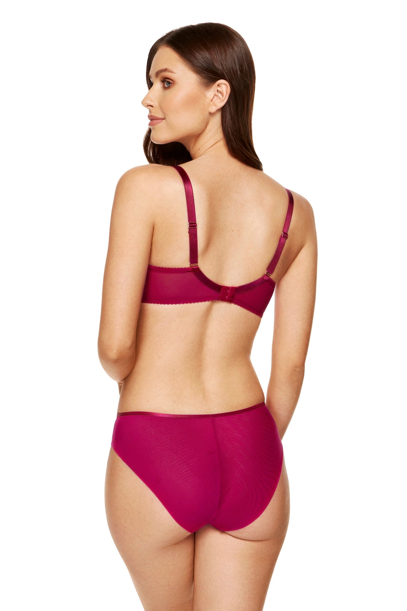 Angel fuchsia semi-padded bra (Discount Group A) | Gorteks | MySalvio
