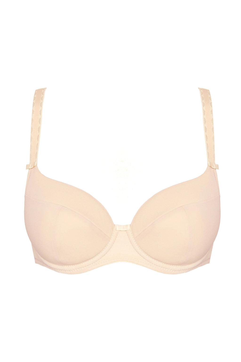 Anna smooth padded bra beige (Discount Group A) | Gorteks | MySalvio