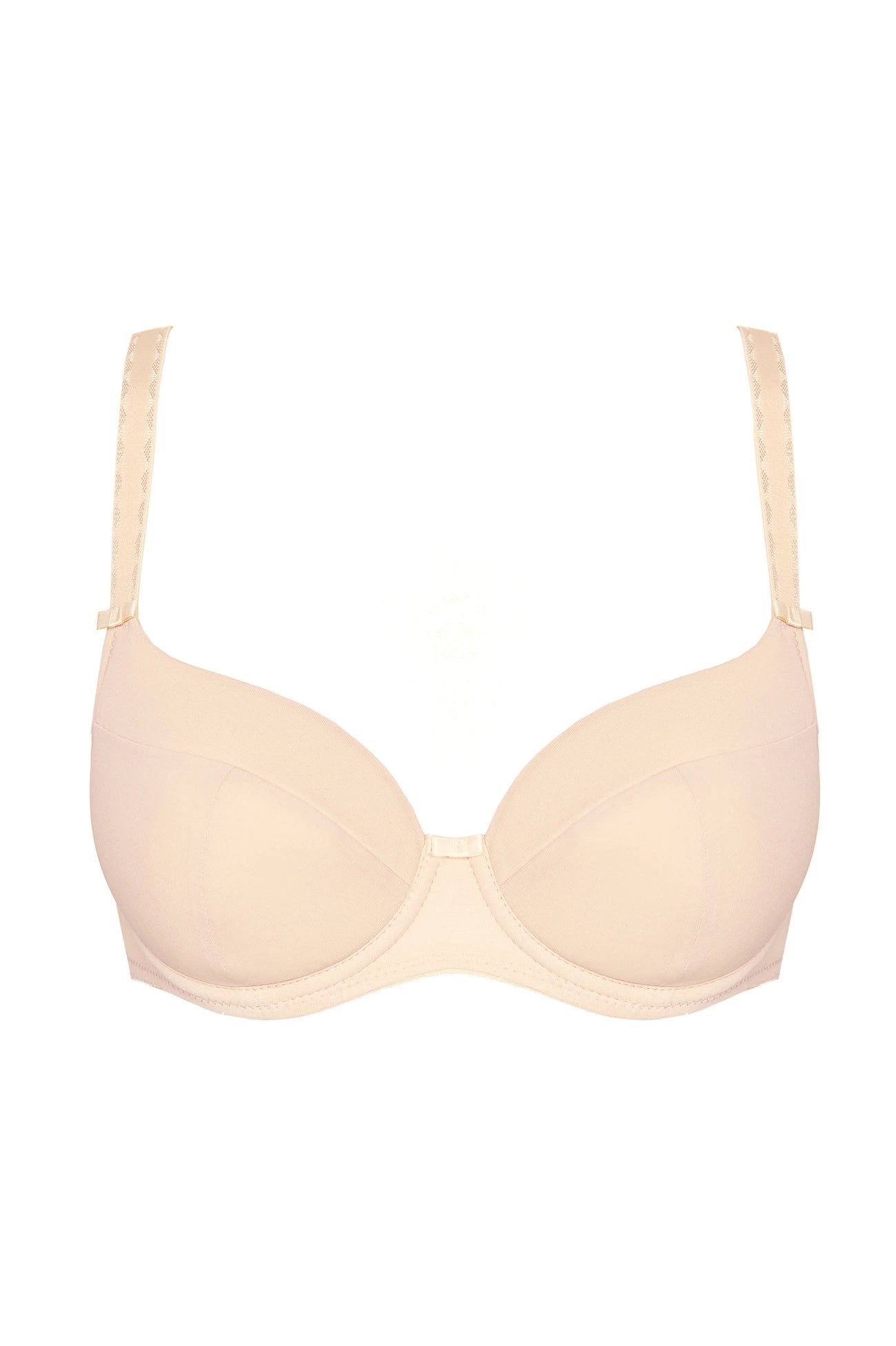 Anna smooth padded bra beige (Discount Group A) | Gorteks | MySalvio