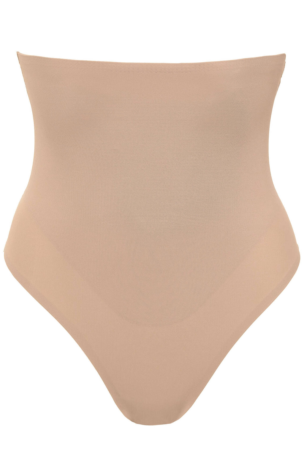 Maria beige high-waisted shaping thong (Discount Group A) | Gorteks | MySalvio