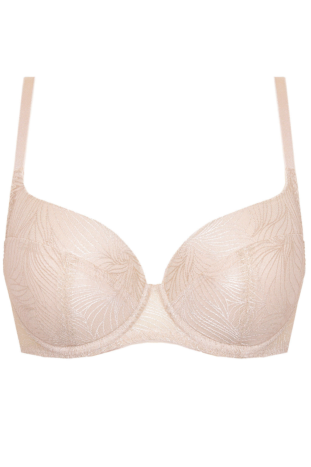 Cate padded bra with lace beige (Discount Group B) | Gorteks | MySalvio