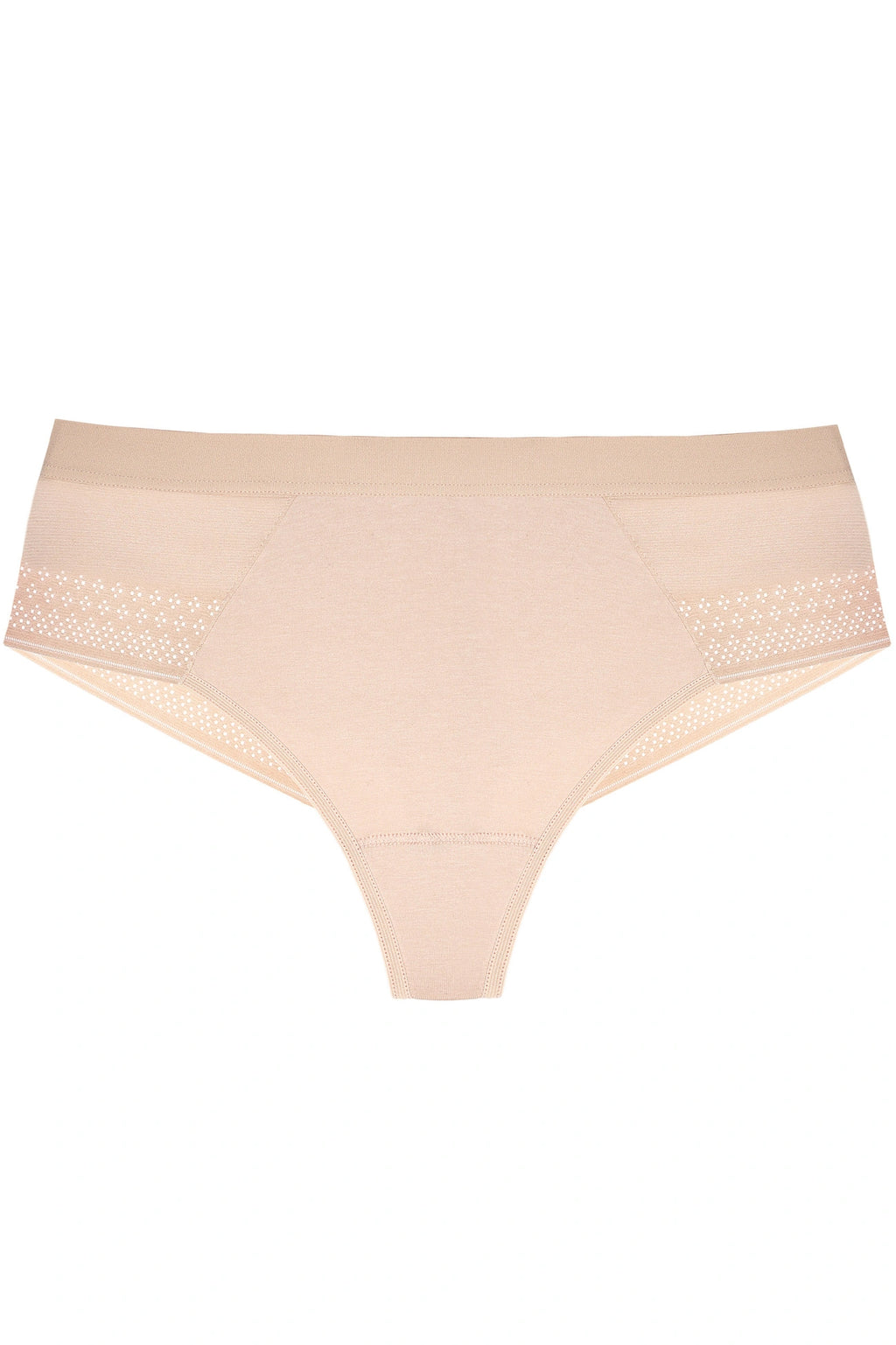 Olga Cotton Thong with Lace (3-Pack - Beige) (Discount Group A) | Gorteks | MySalvio