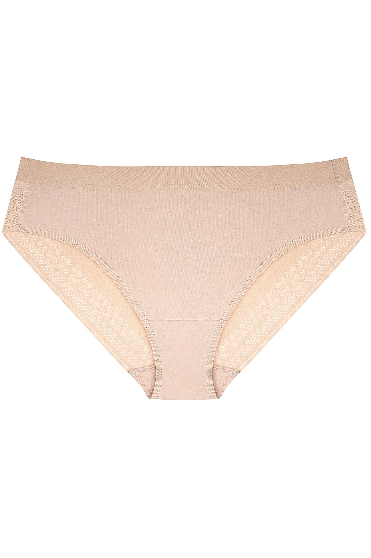 Olga Cotton Briefs with Lace (3-Pack - Beige) (Discount Group A) | Gorteks | MySalvio