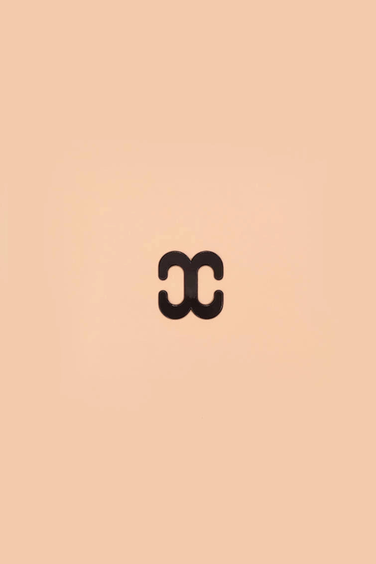 Bra strap connector clip (black) (Discount Group B) | Gorteks | MySalvio