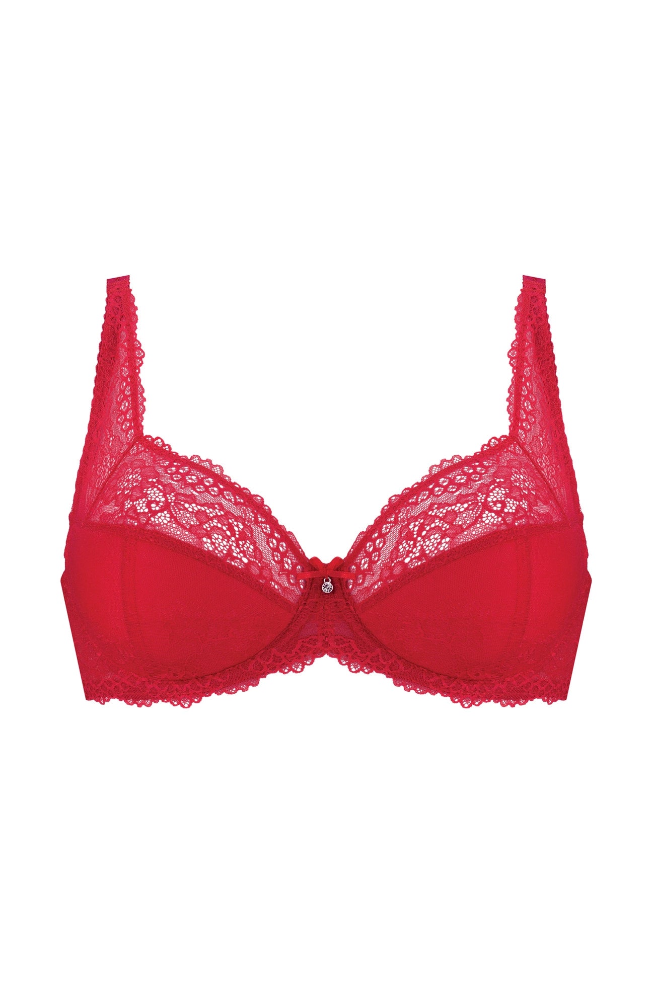 Scarlet red semi-padded bra (Discount Group B) | Gorteks | MySalvio